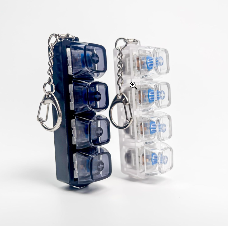 Fidget Keyboard Keychain (Premium Quality) by ForYourNeedsâ˘