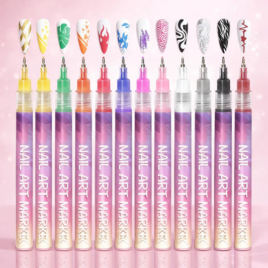 Nail Art Markers by FYNstore⢠(PREMIUM QUALITY)