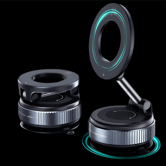 Vacuum Magnetic Suction Phone Holder by FYNstore™