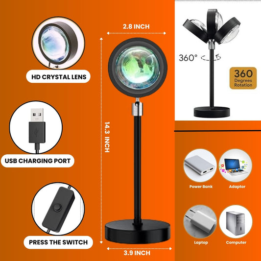 Sunset Lamp by FYNstore⢠(PREMIUM QUALITY)