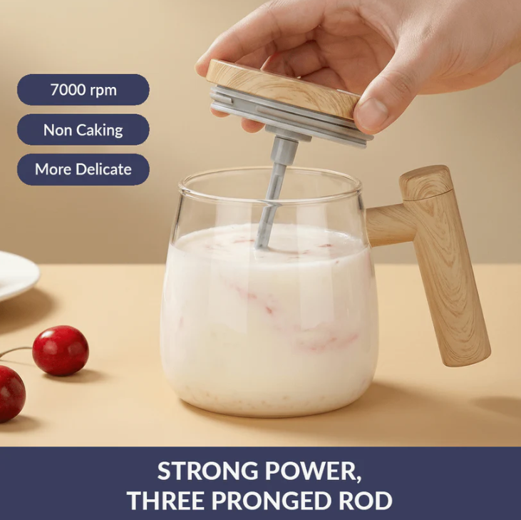 Self-Stirring Mug by ForYourNeeds™