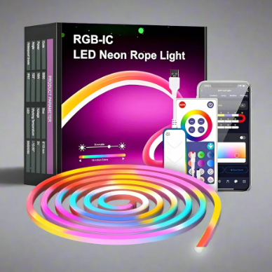 NeonGlow Smart Rope Strip Light (5 Meters) by FYNstore™