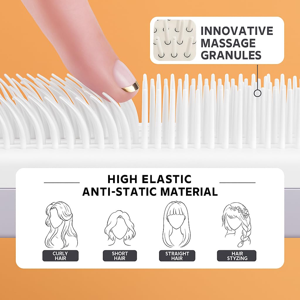 Self-Cleaning Hair Brush by FYNstore™