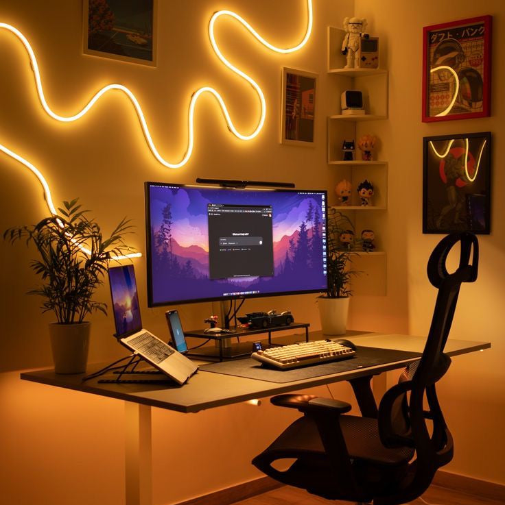 NeonGlow Smart Rope Strip Light (5 Meters) by FYNstore™