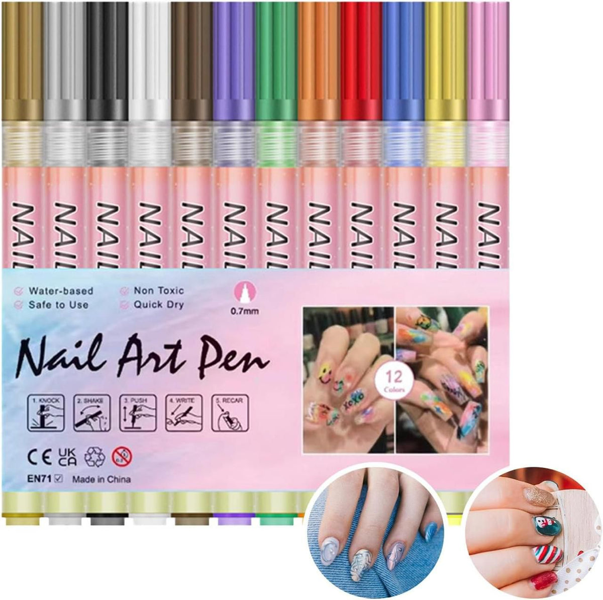 Nail Art Markers by FYNstore™