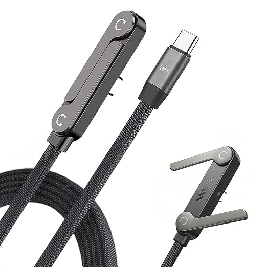 2-in-1 Fast Charging Cable with Stand by FYNstore™ (PREMIUM QUALITY)