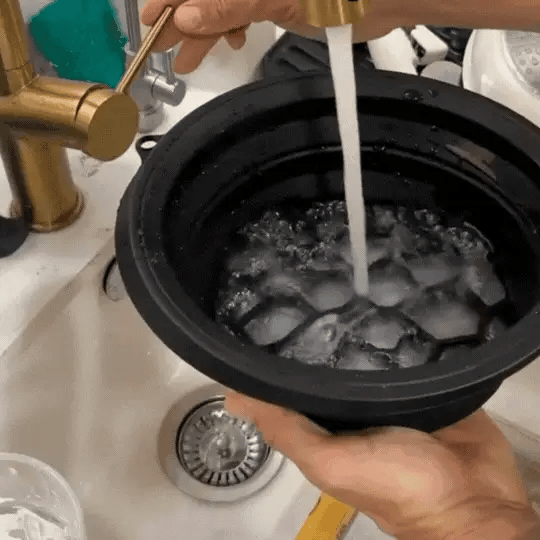 Collapsible Silicone Ice Facial Bowl by ForYourNeeds™